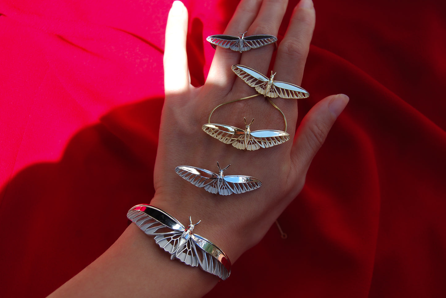 Rajah Brooke’s Birdwing Butterfly pendant