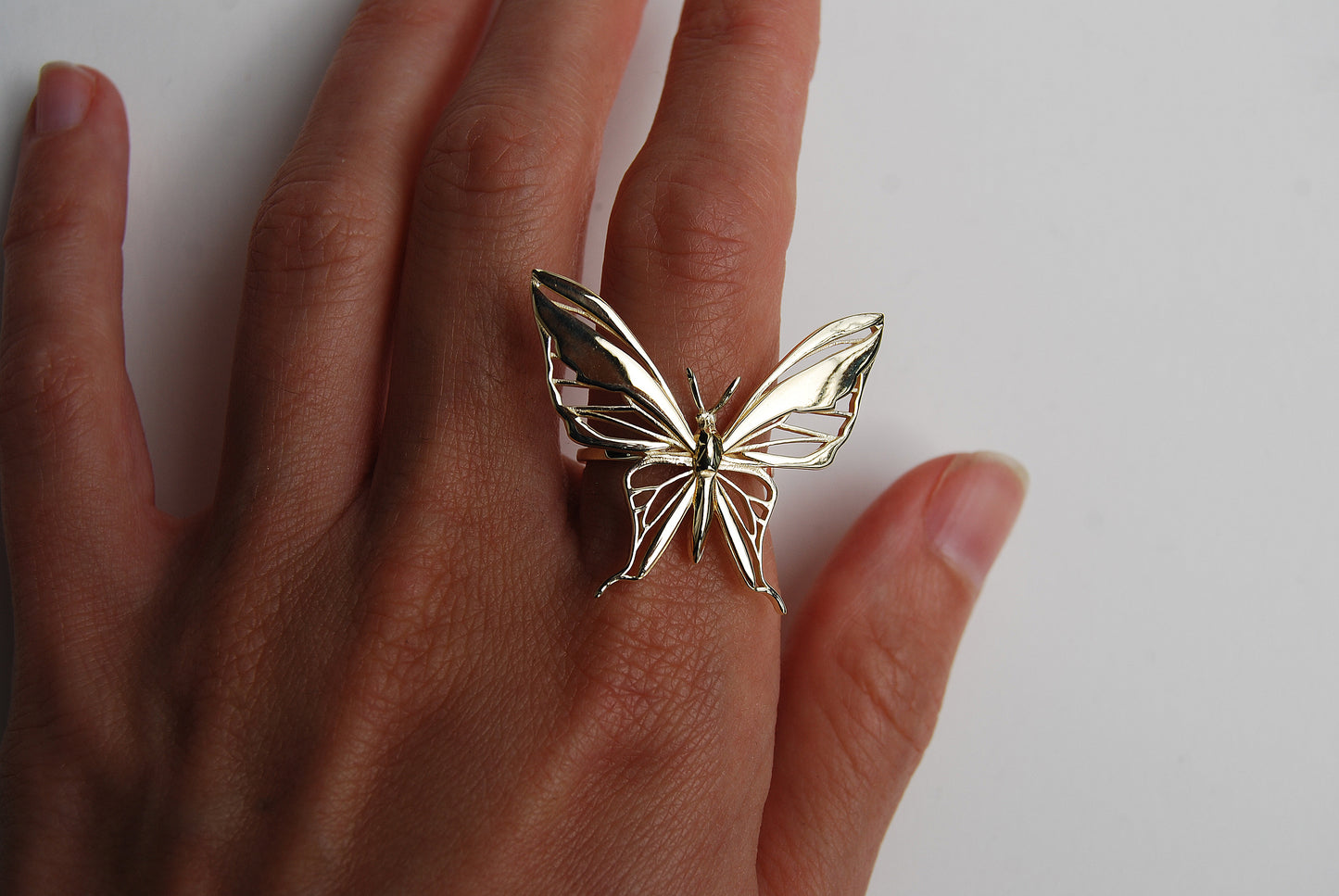 Paradise Birdwing Butterfly Ring