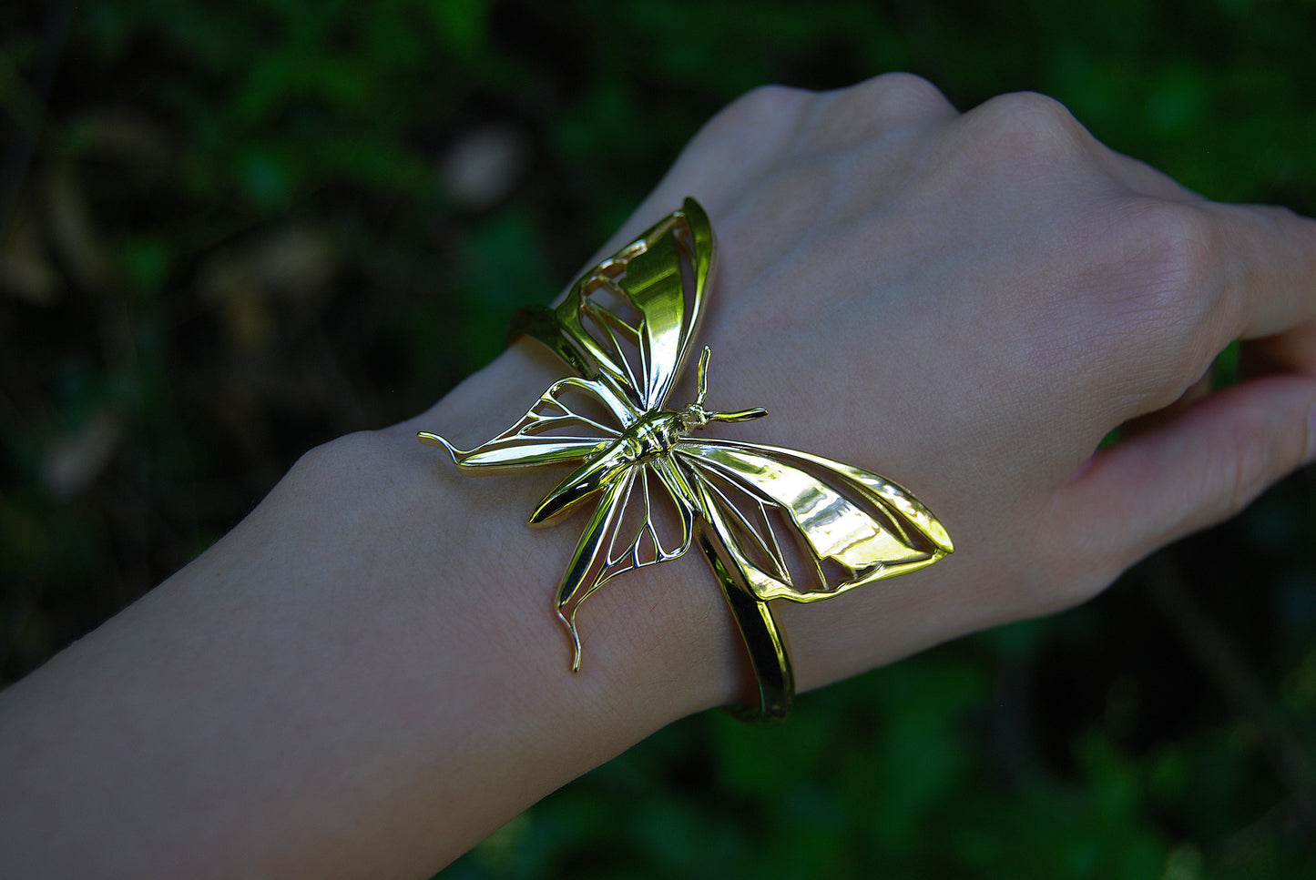 Paradise Birdwing Butterfly Bracelet