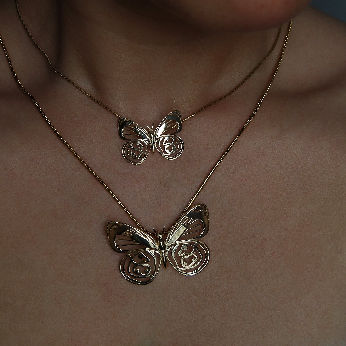 Anna’s Eighty-eight Butterfly Pendant