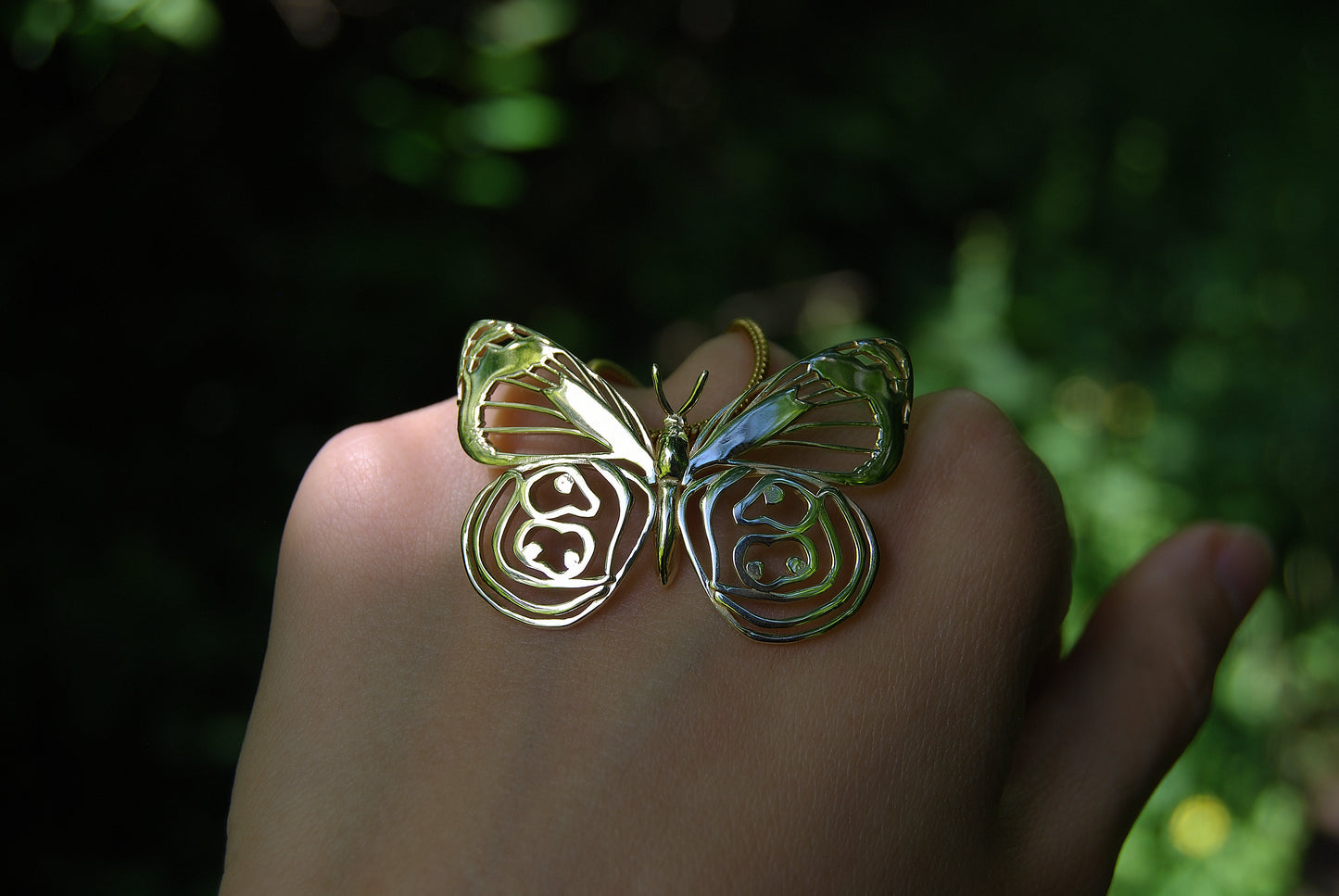 Anna’s Eighty-eight Butterfly Pendant