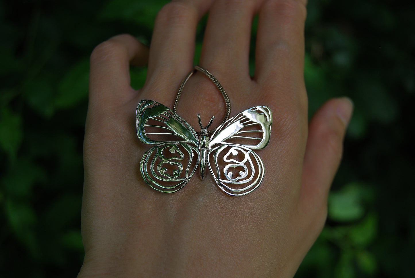 Anna’s Eighty-eight Butterfly Pendant