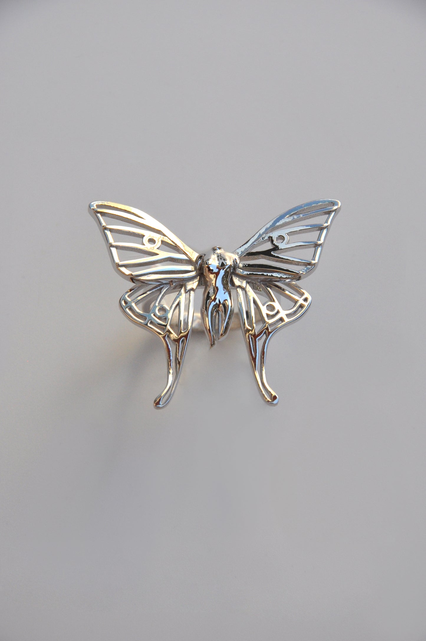 Luna Reliquary Ring