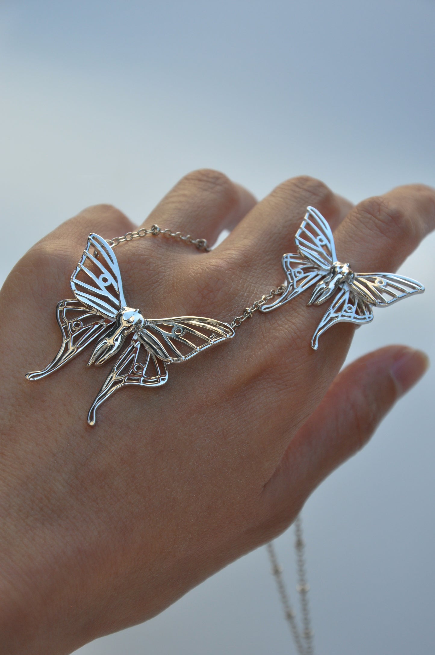 Luna Reliquary Ring