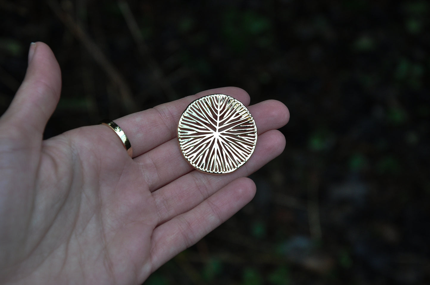 Amazonian Water Lily pendant