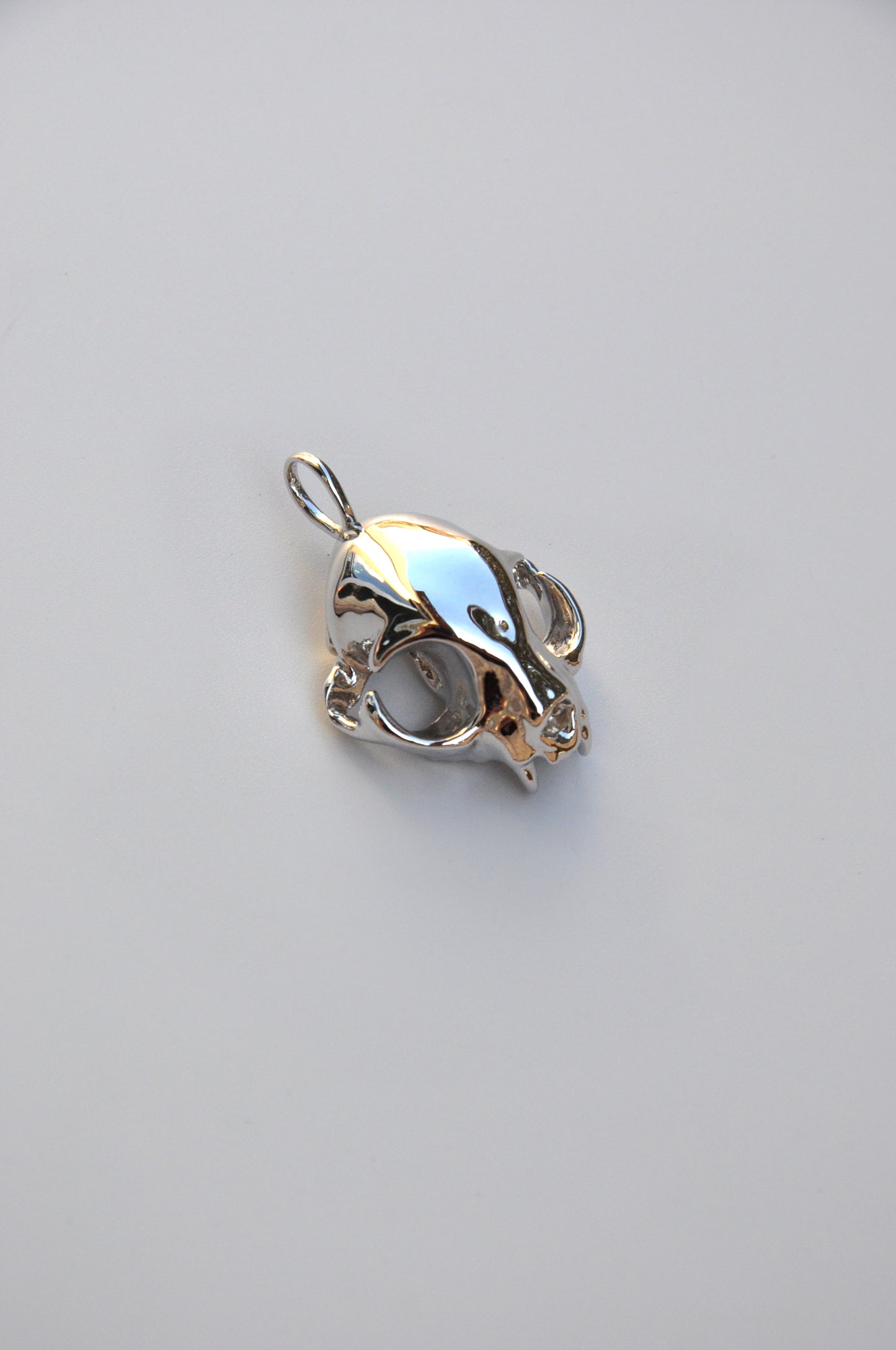 Feline Skull Pendant