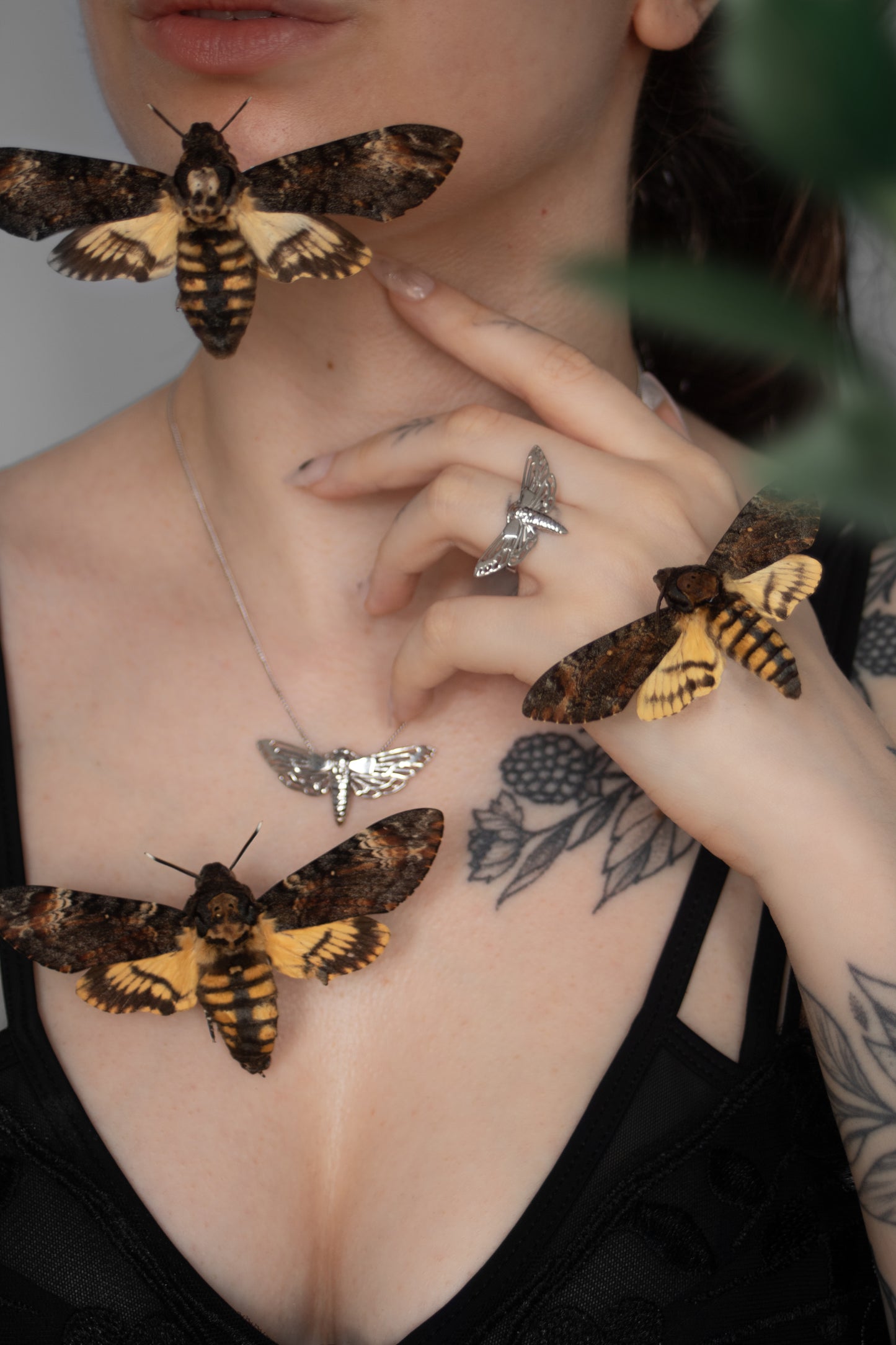 Death’s-head Hawk Moth Pendant