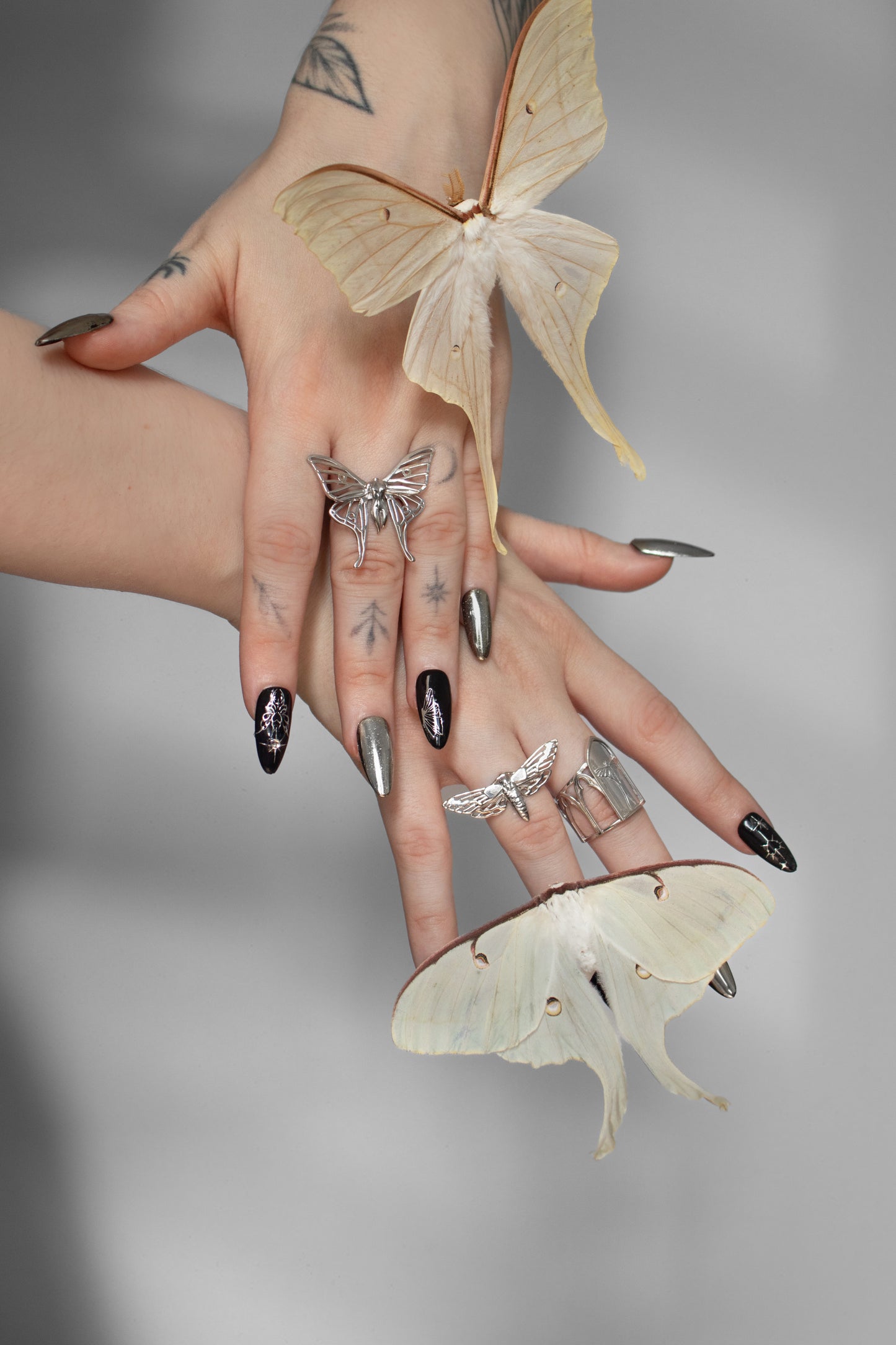 Luna Reliquary Ring