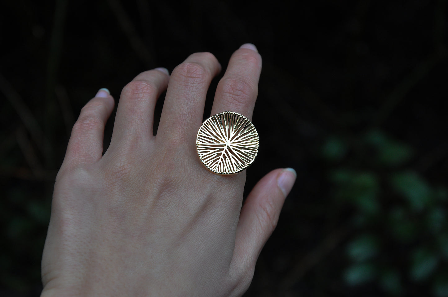 Amazonian Water Lily Ring
