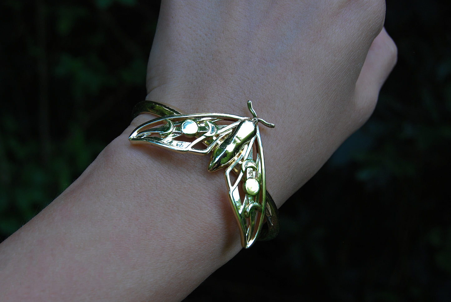 Celestial Hawk Moth Bracelet