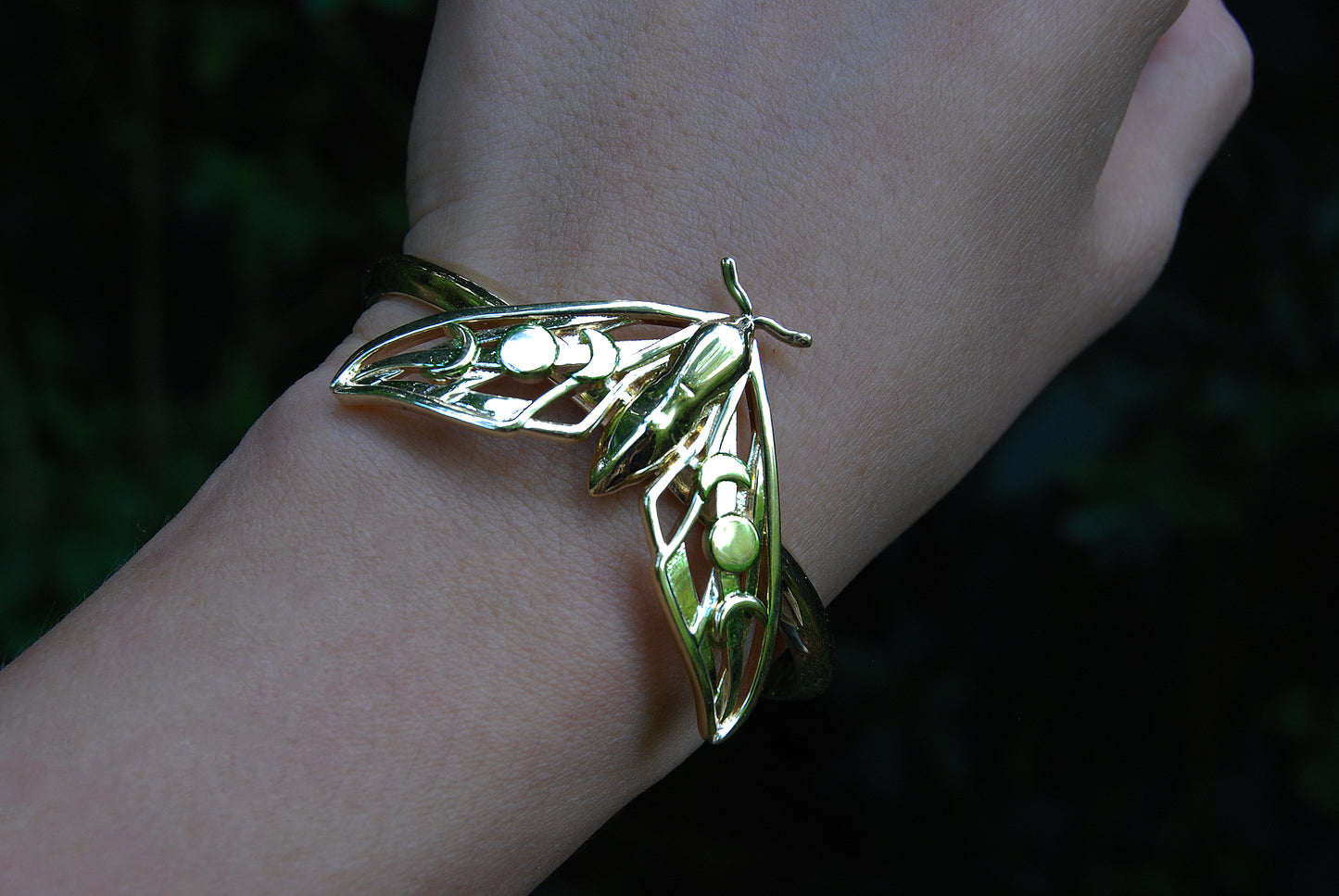 Celestial Hawk Moth Bracelet