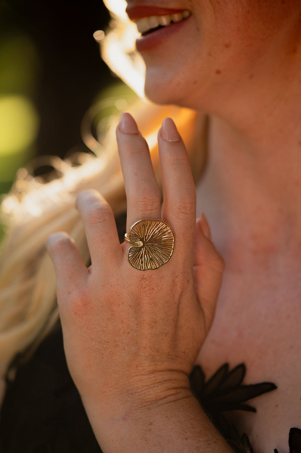 Kidney Fern Ring