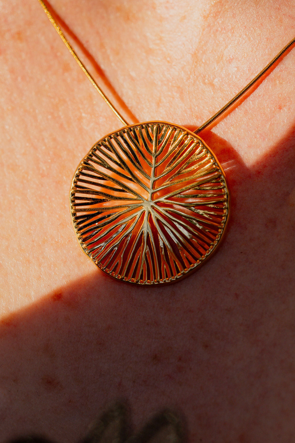 Amazonian Water Lily pendant