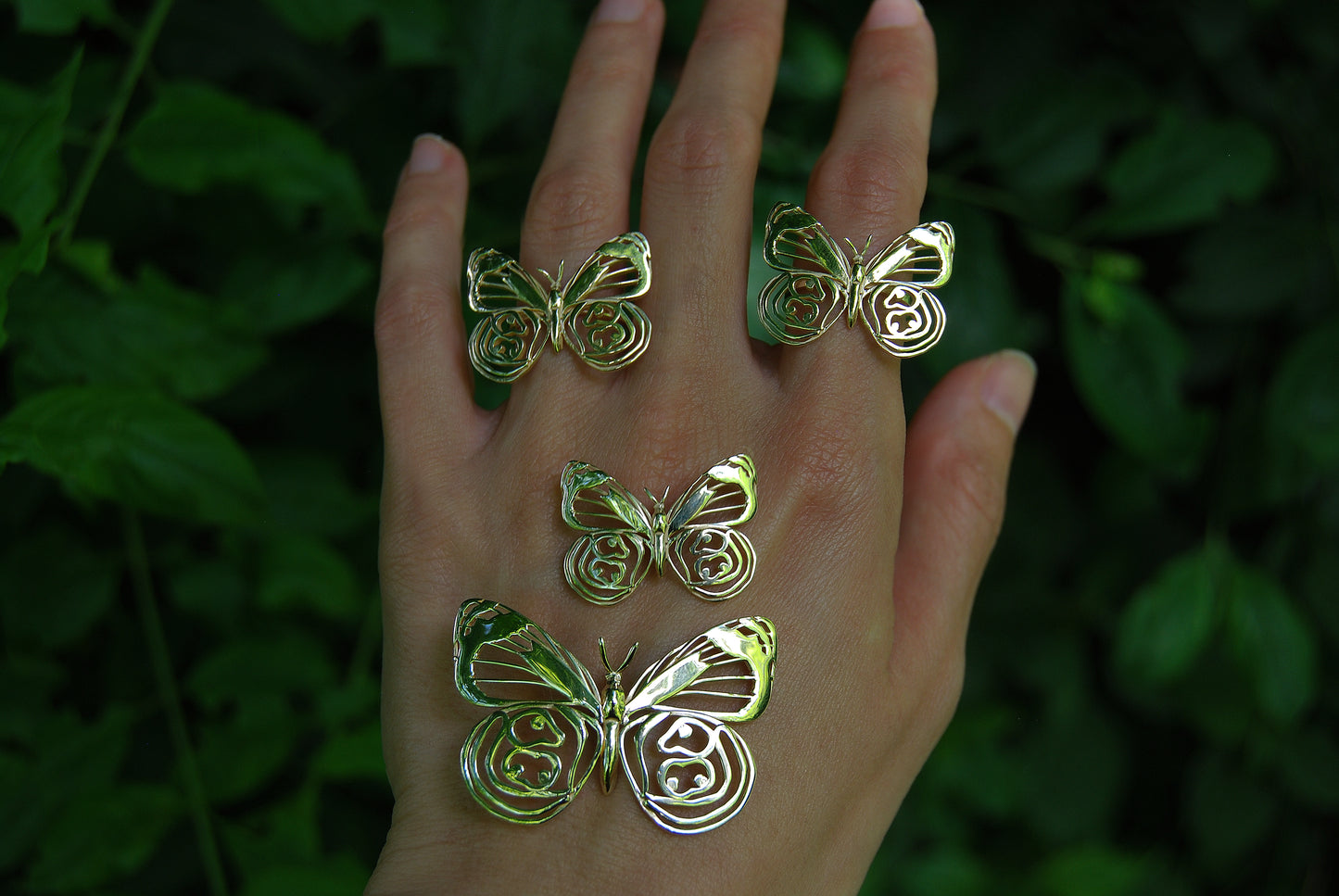 Anna’s Eighty-eight Butterfly Pendant