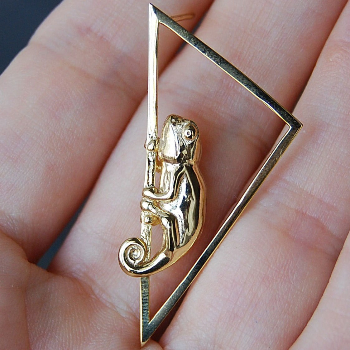 Chameleon Stud Earrings