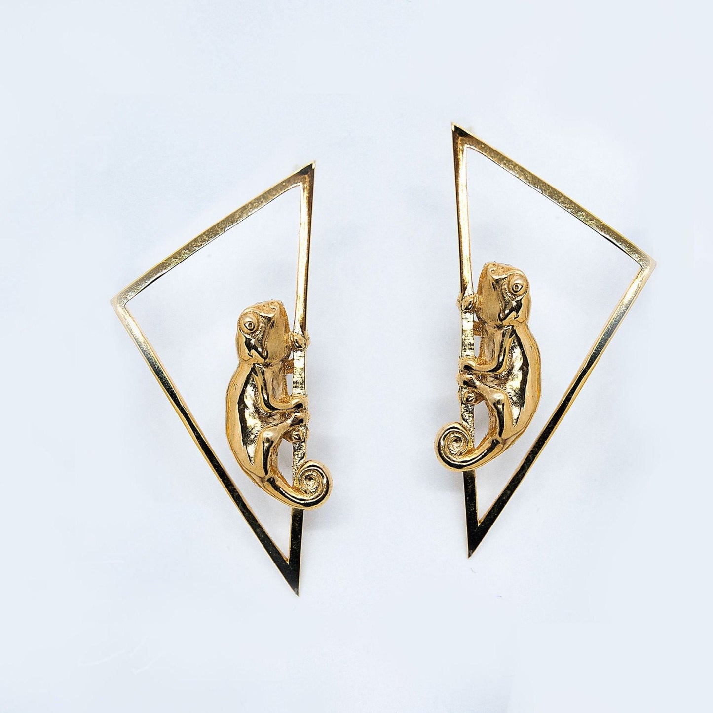 Chameleon Stud Earrings