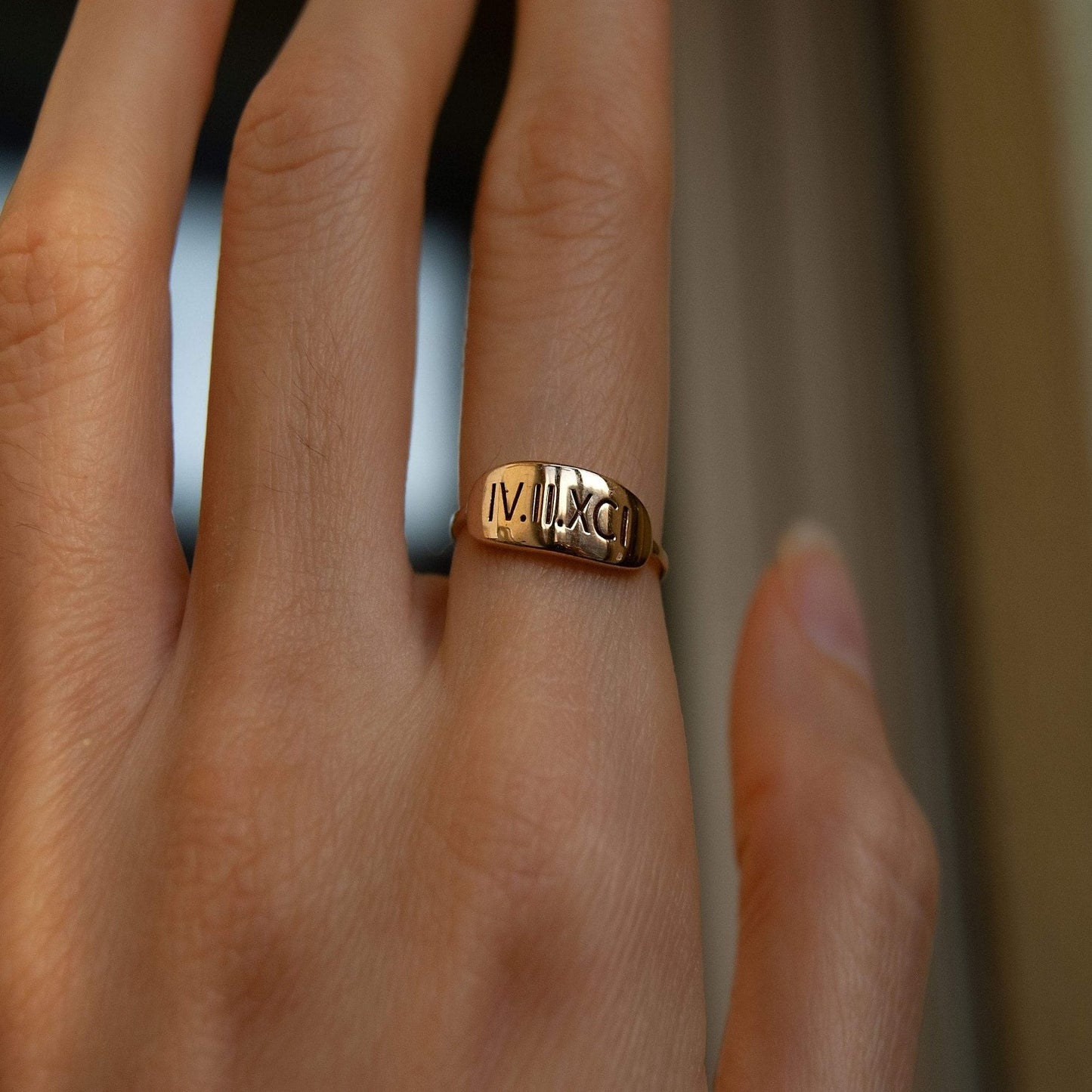 Personalized Initials Ring