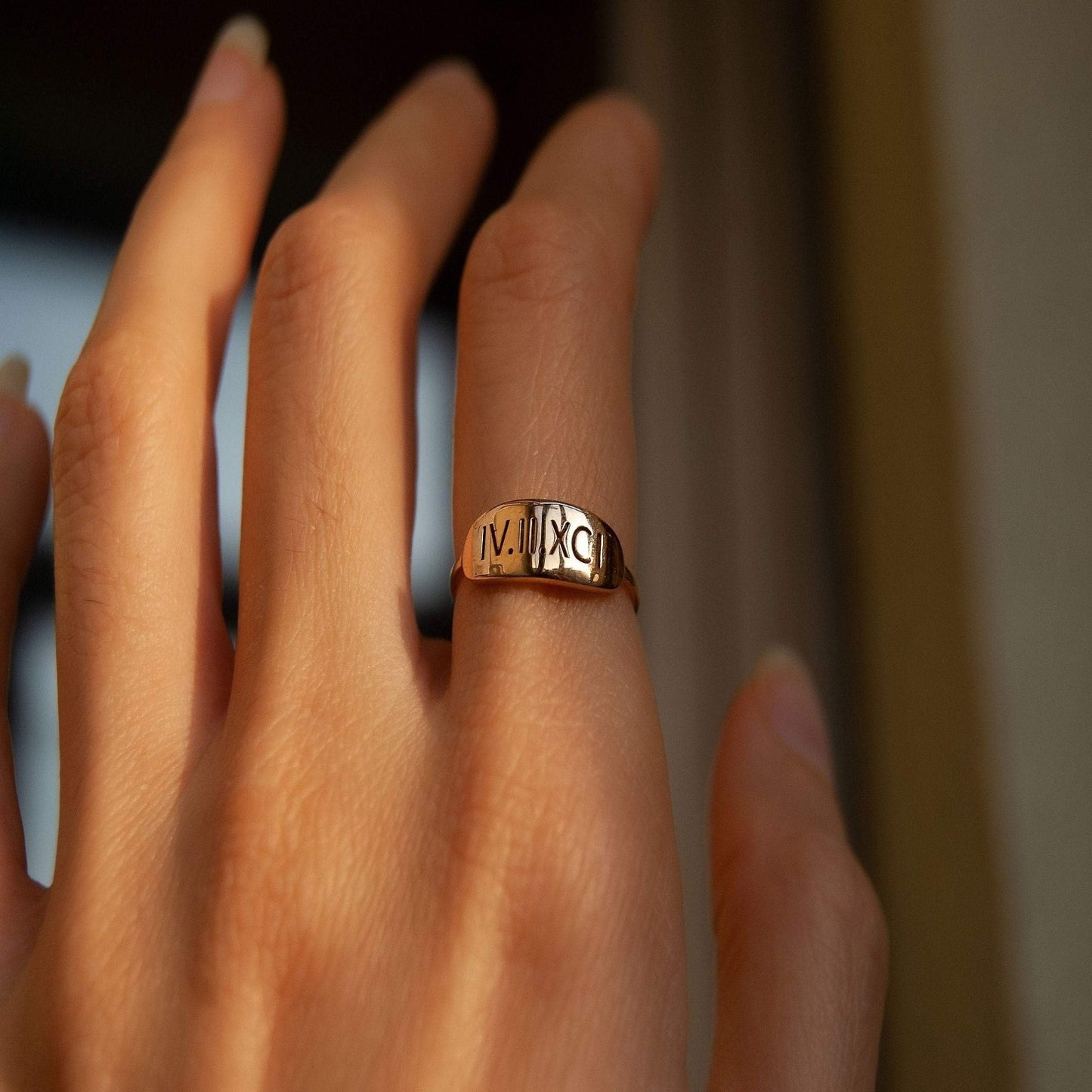 Personalized Initials Ring
