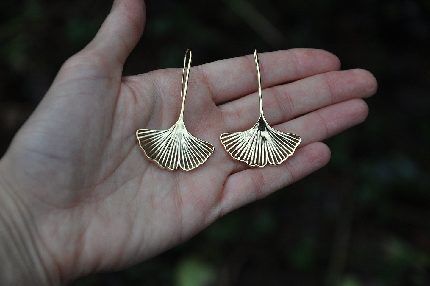 Ginkgo Earrings