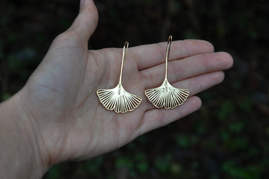 Ginkgo Earrings