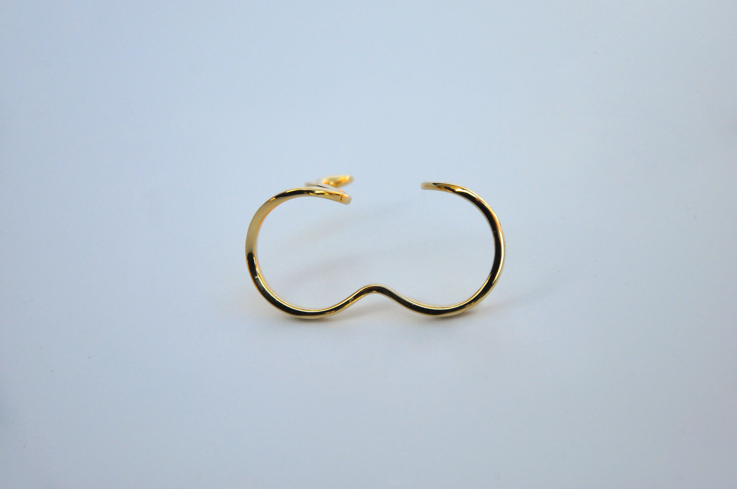 Two Finger celestial Snake Ring