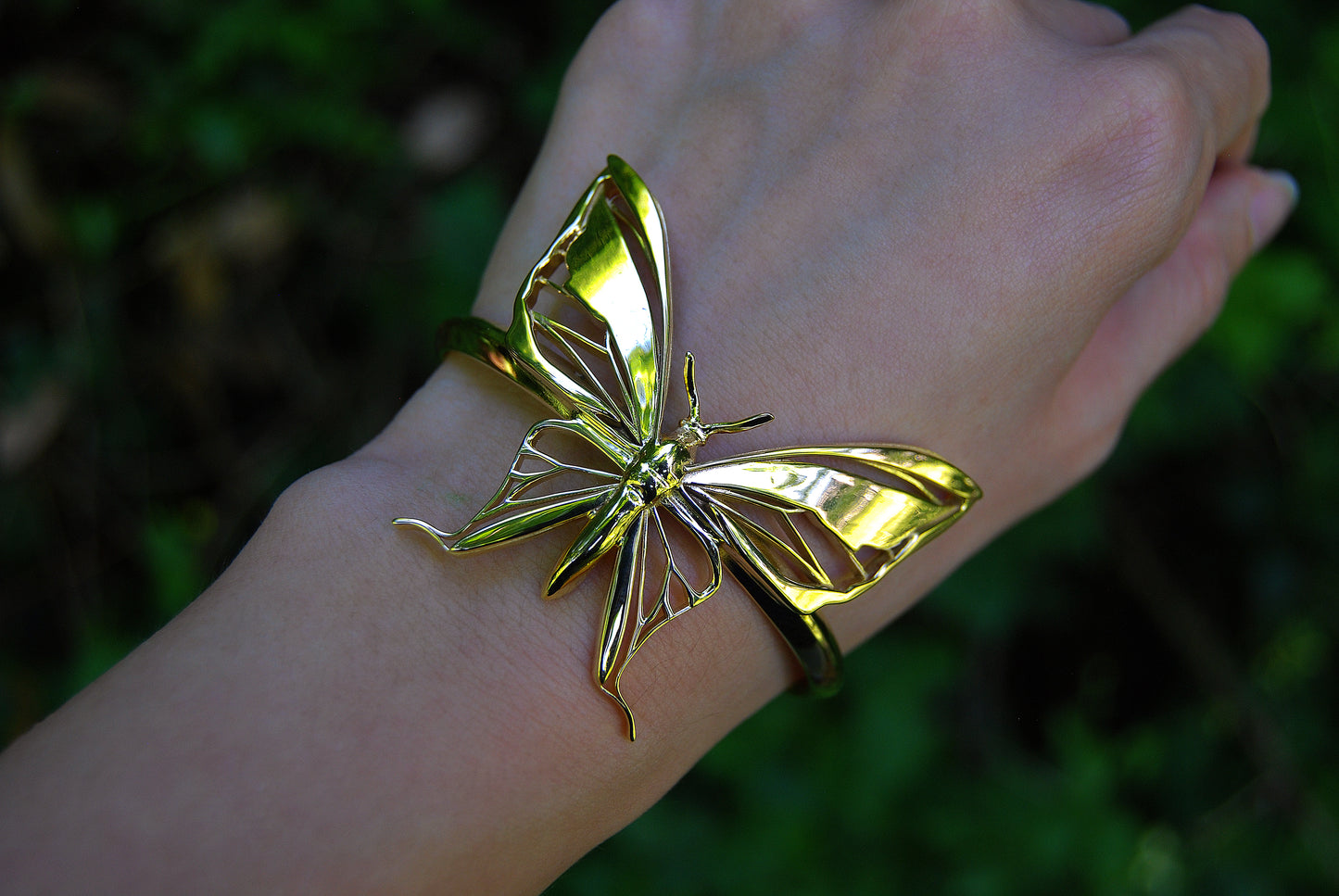 Bird of Paradise Butterfly Bracelet