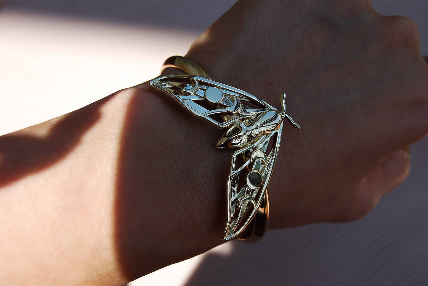 Celestial Hawk Moth Bracelet