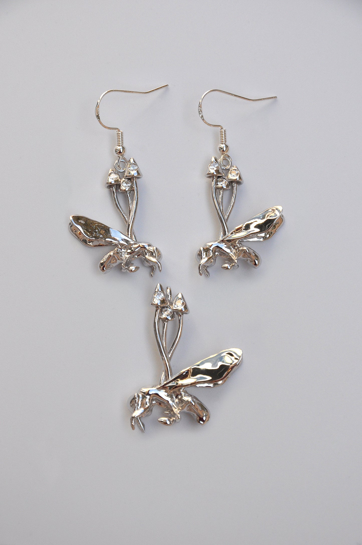 Mushroom Blooming Pendant