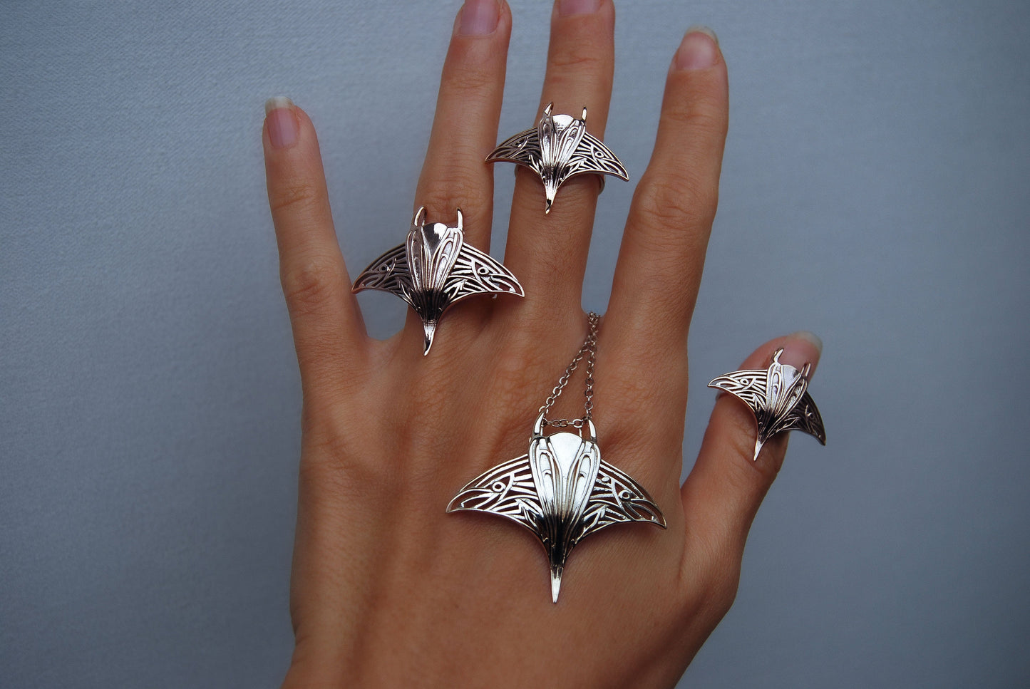 Manta Ray Ring