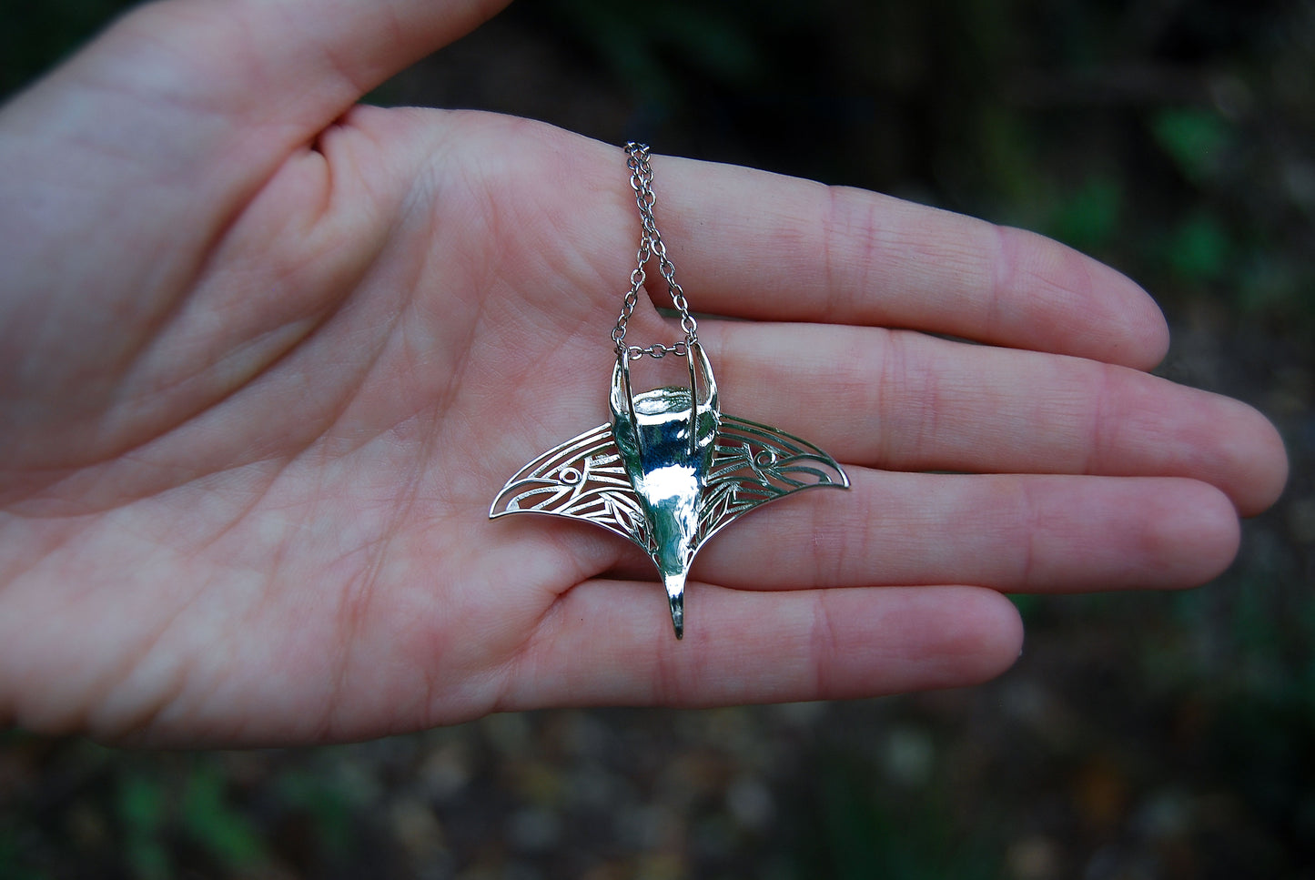 Manta Ray Pendant