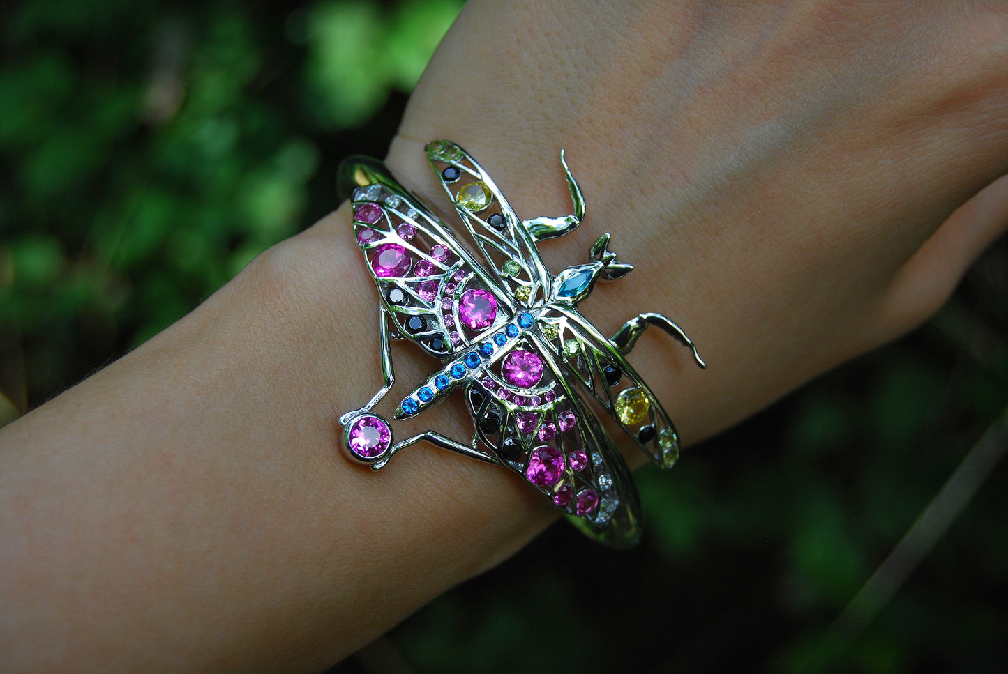 Indian Praying Mantis Bracelet