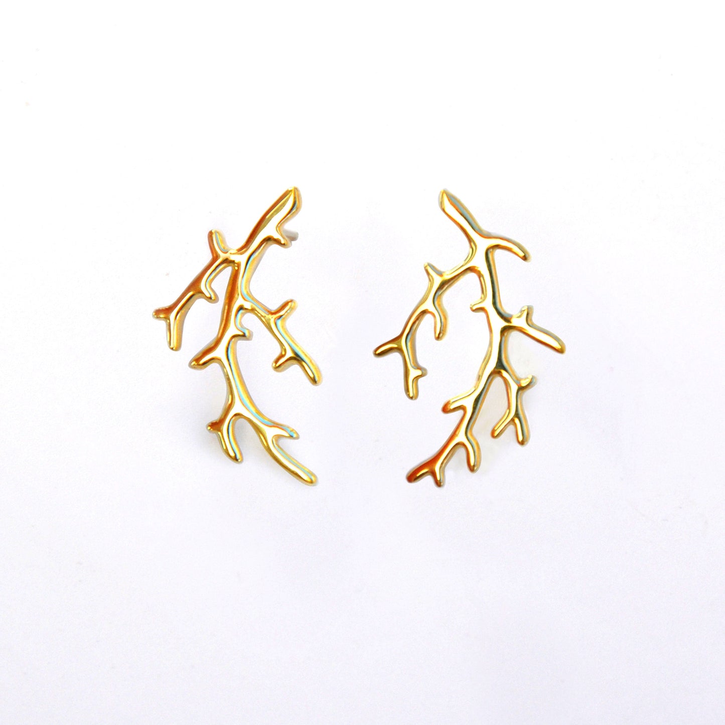 Coral Earrings