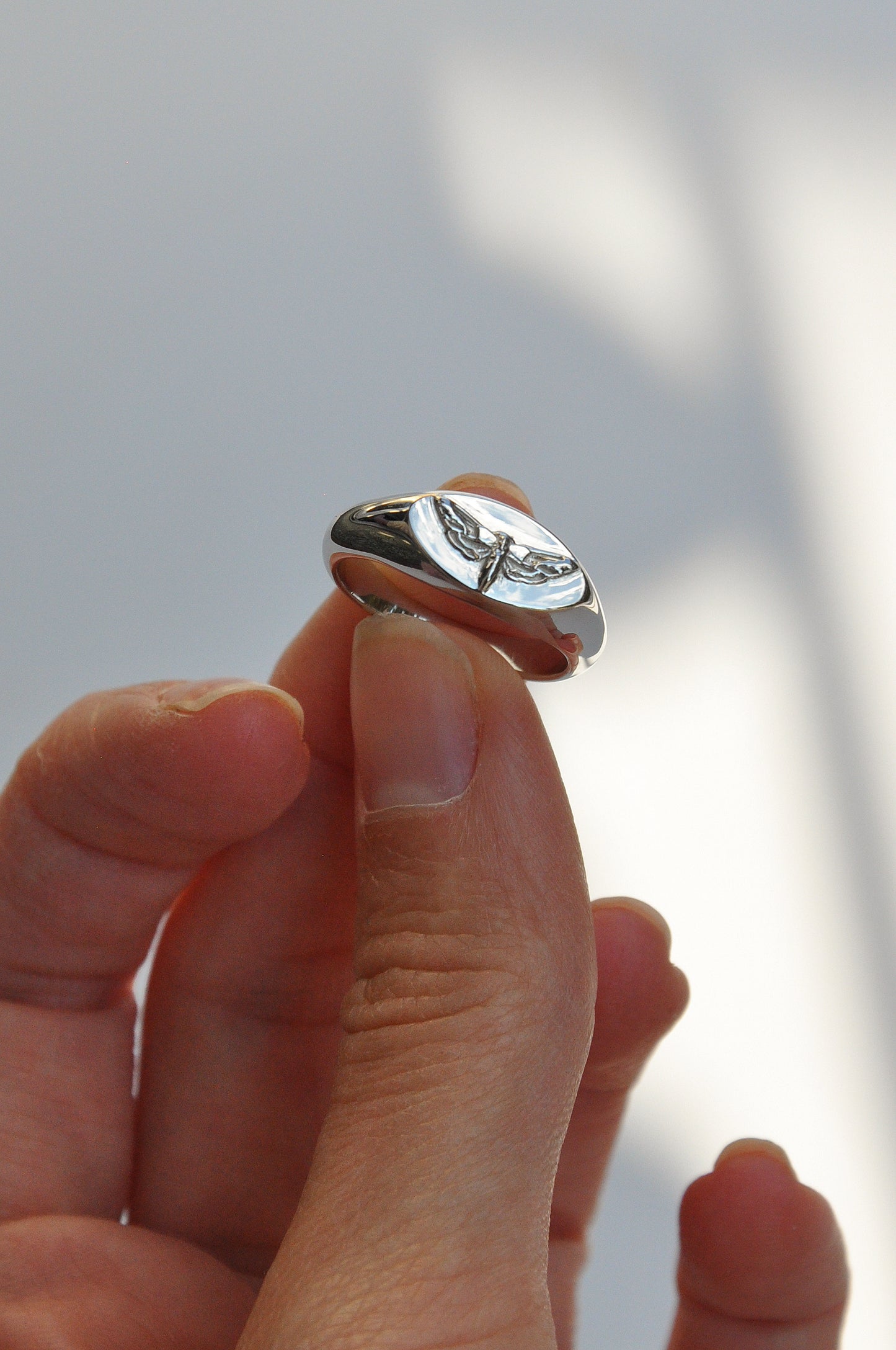 Death’s-head Hawk Moth Signet Ring