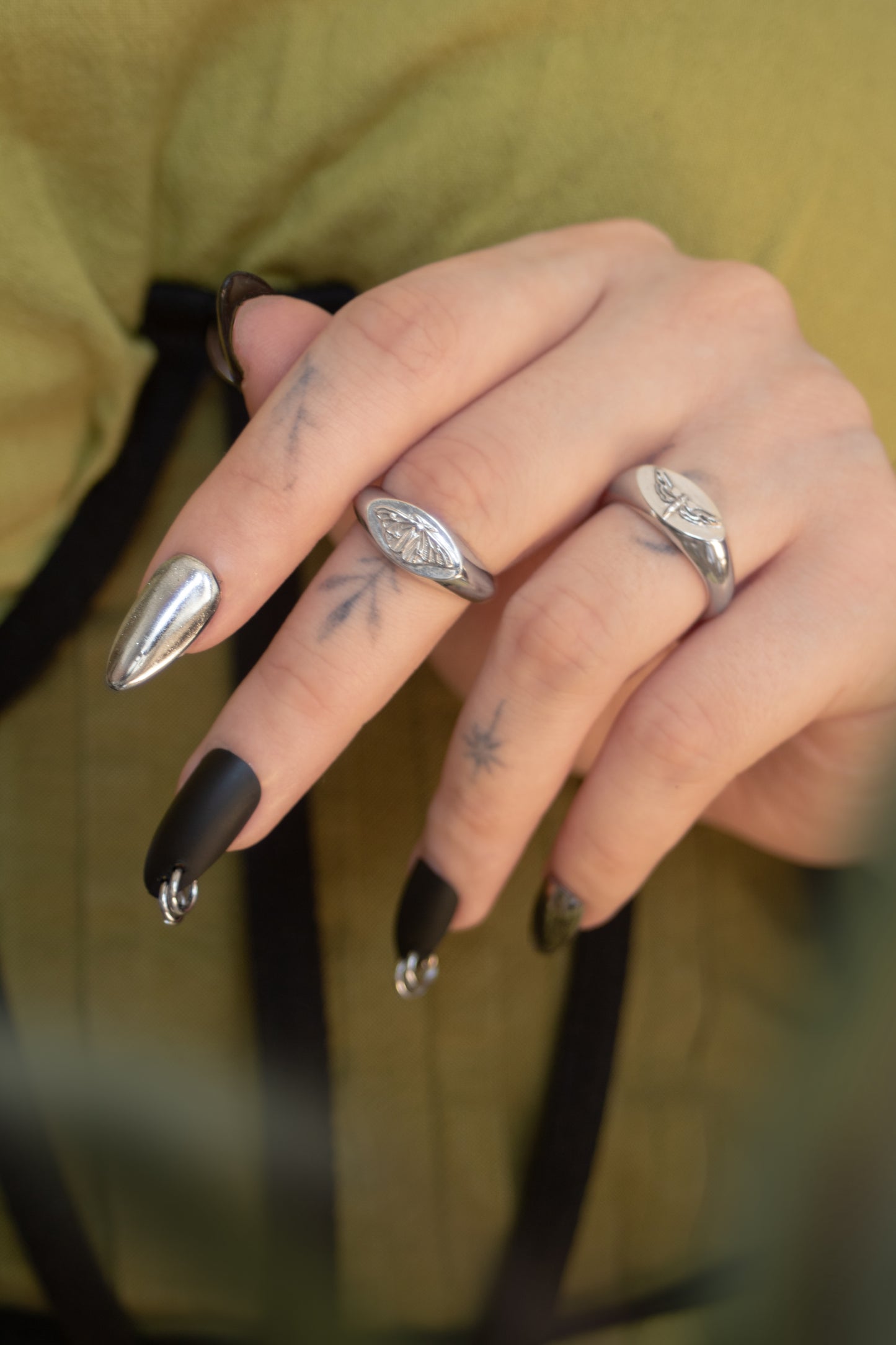 Death’s-head Hawk Moth Signet Ring