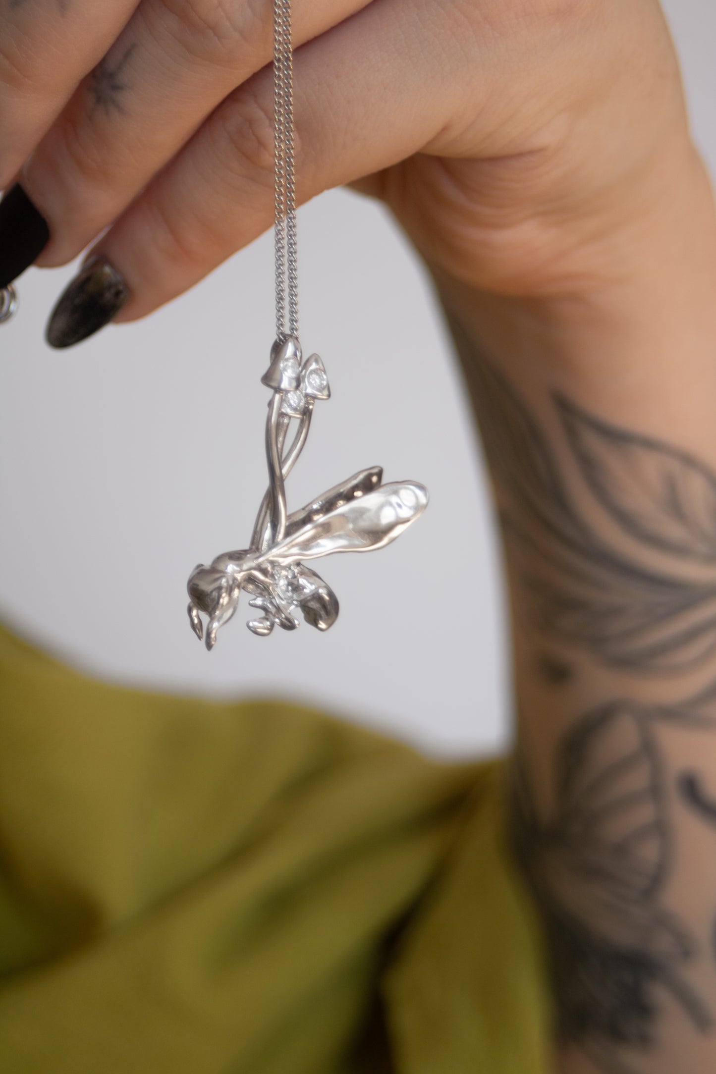 Mushroom Blooming Pendant