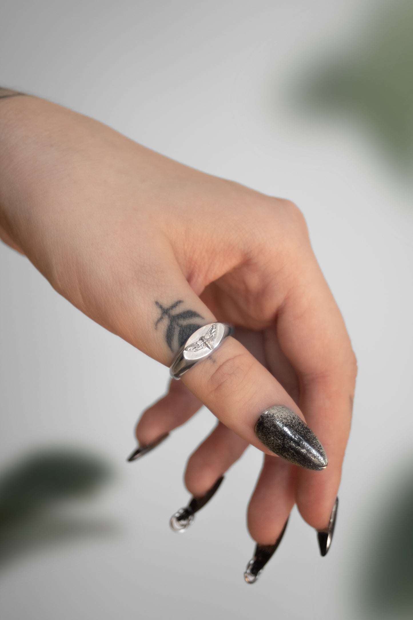 Death’s-head Hawk Moth Signet Ring