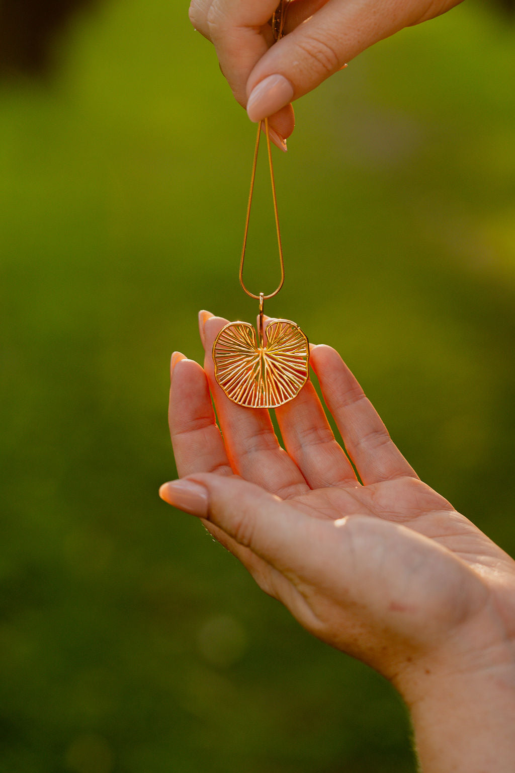 Kidney Fern Pendant