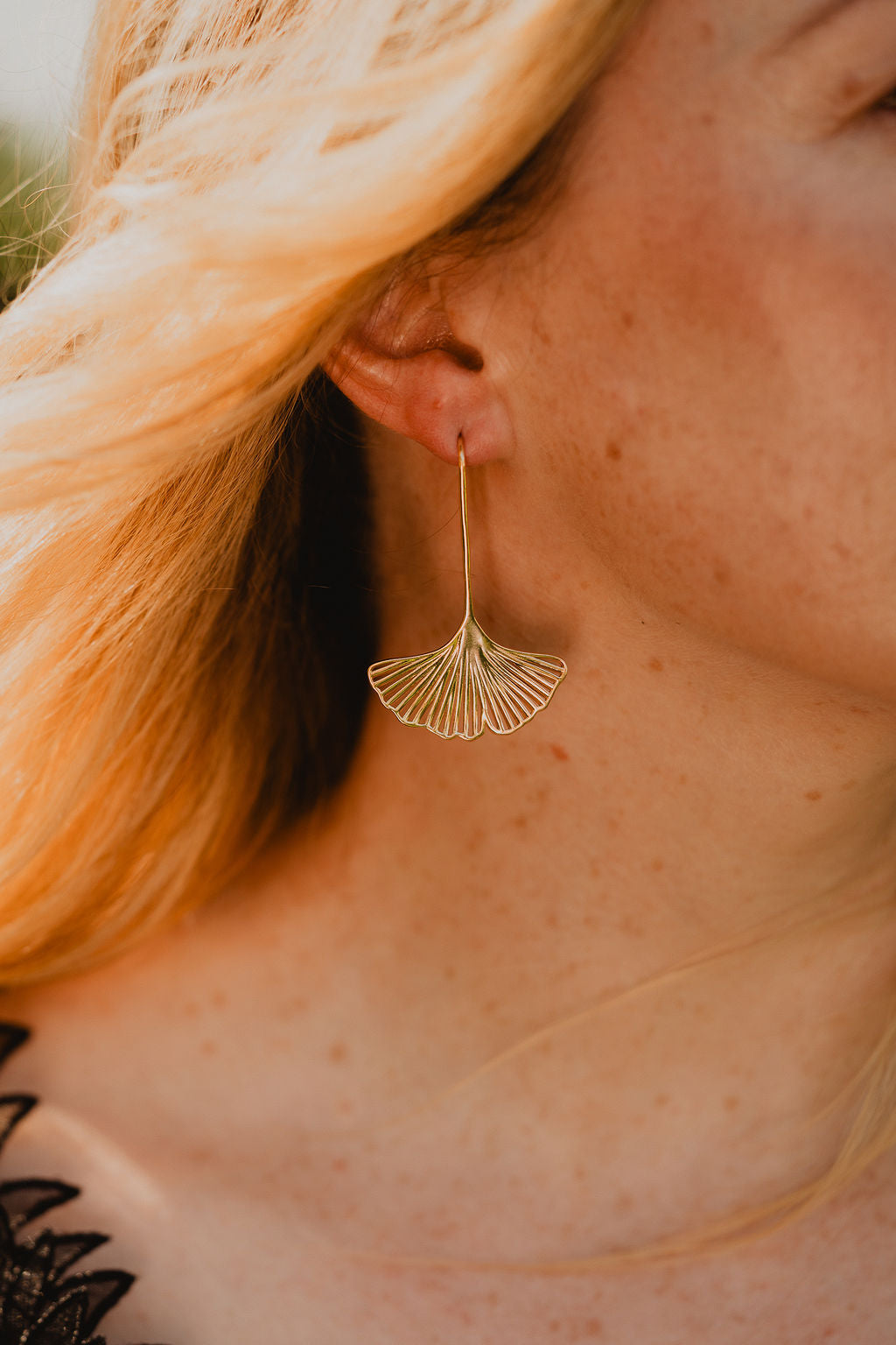 Ginkgo Earrings