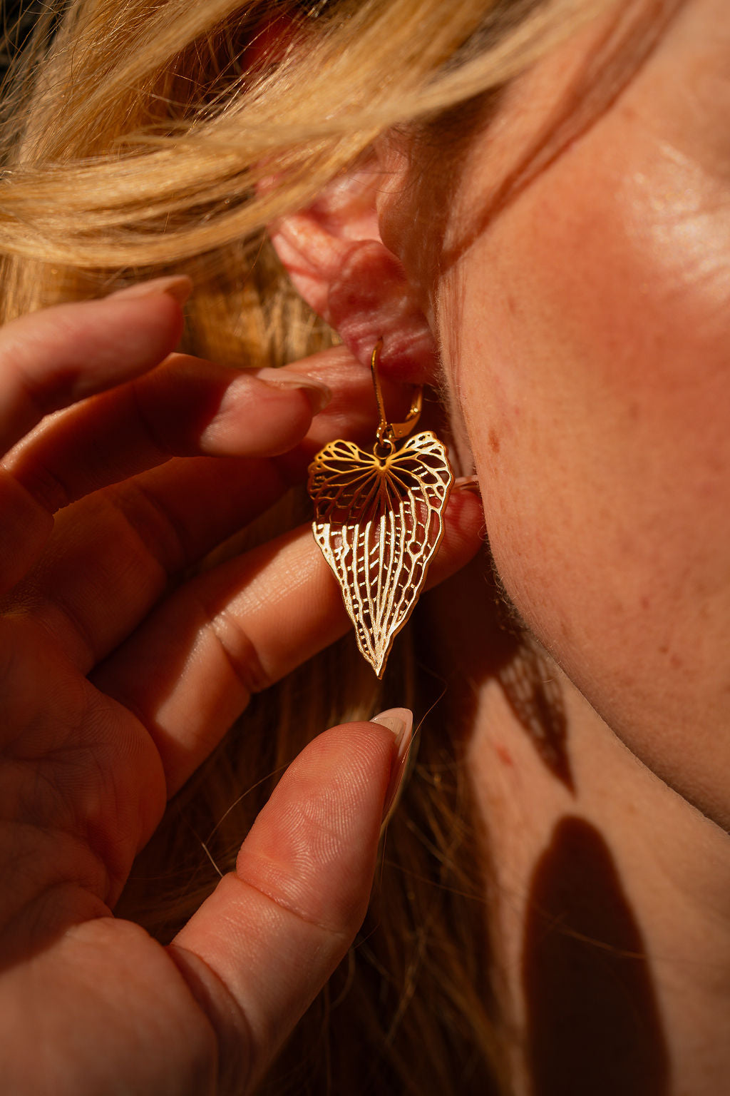 Caladium Earrings