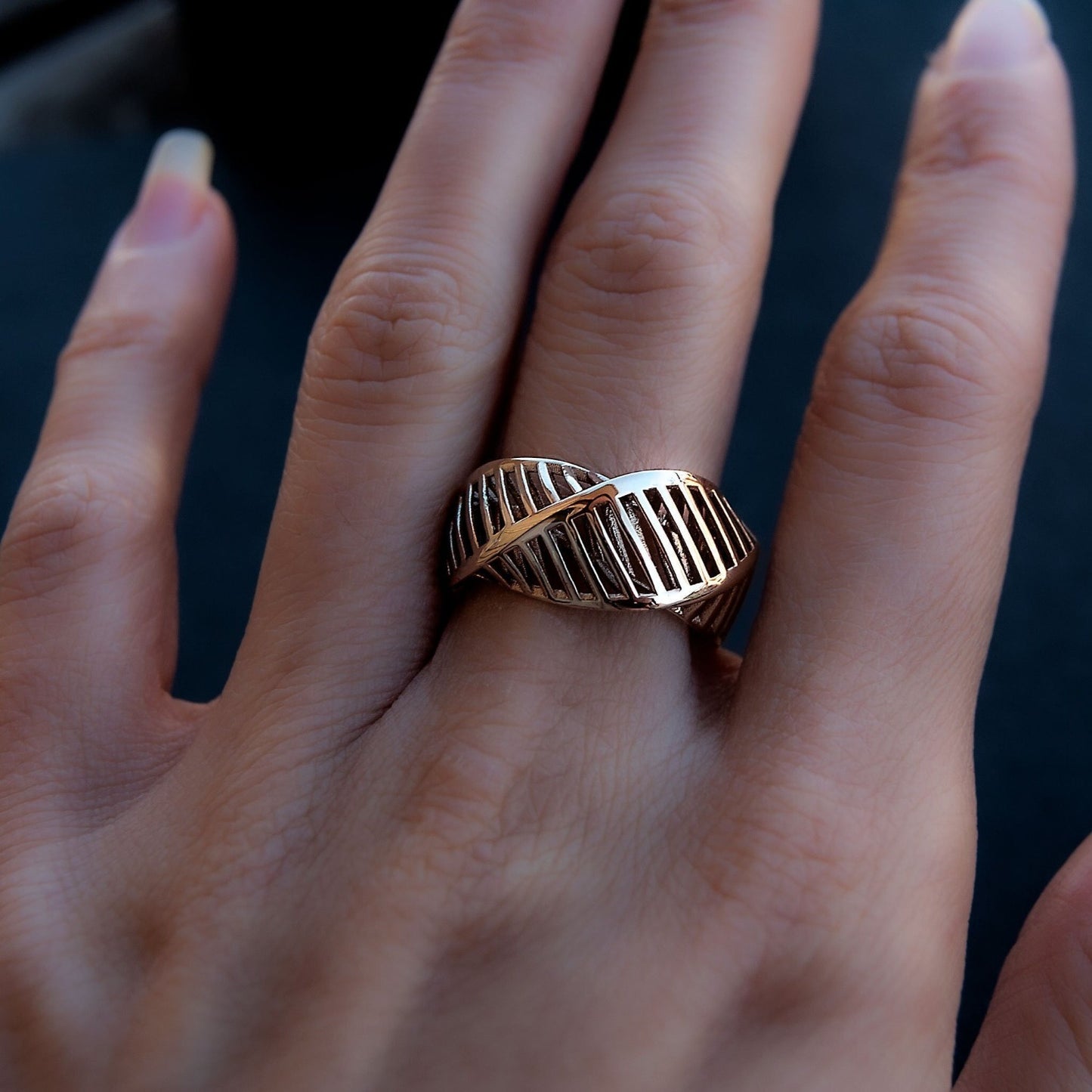 Mobius Infinity Ring