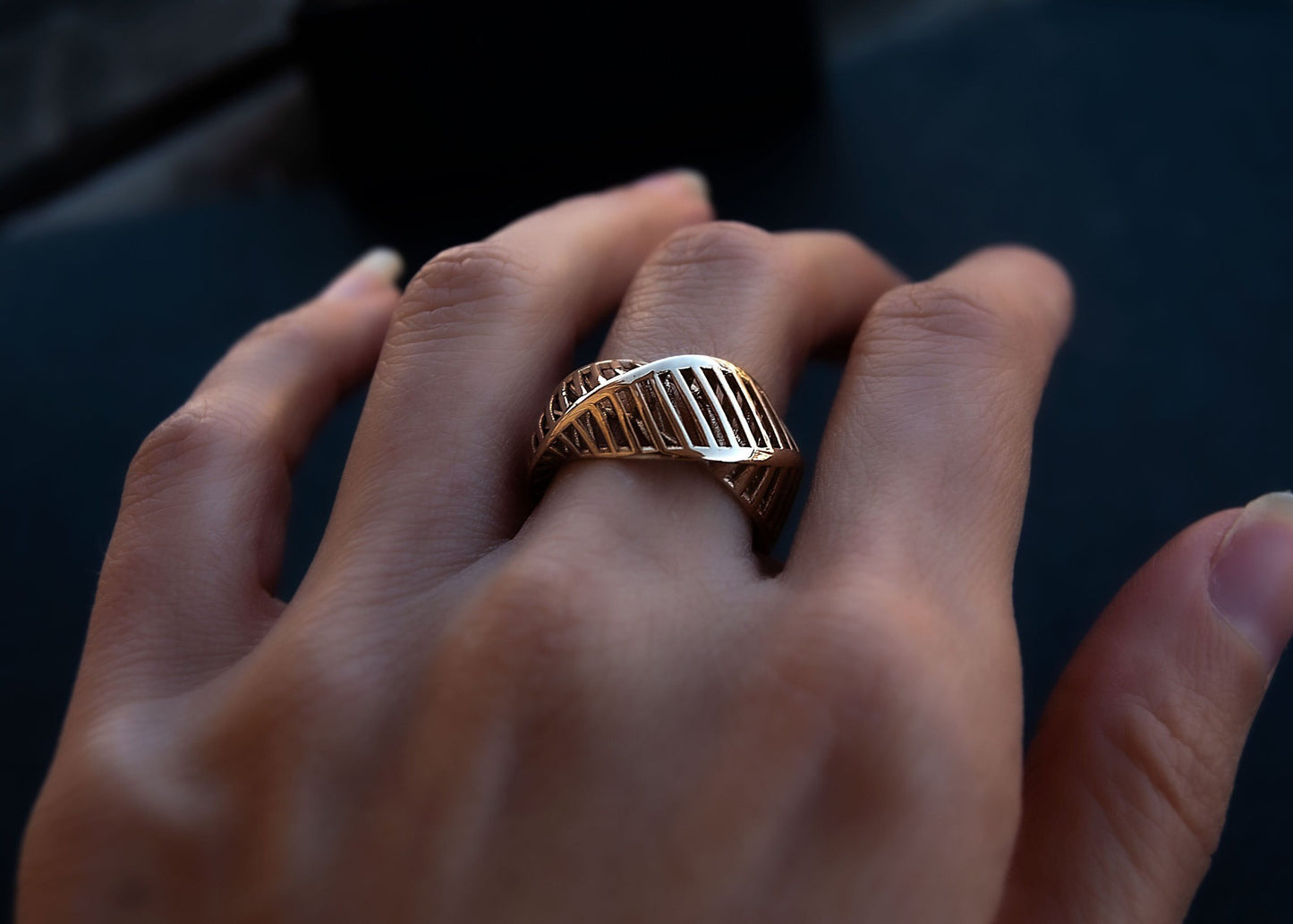 Mobius Infinity Ring