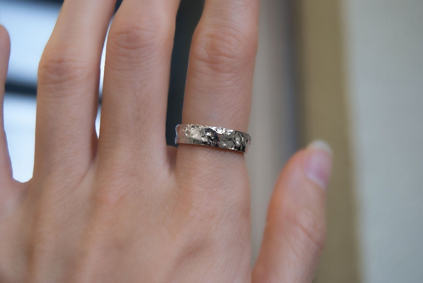 Personalized Moon Ring