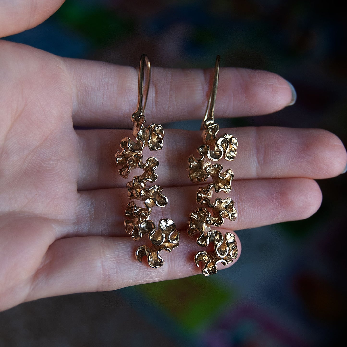 Celosia Cristata Drop earrings