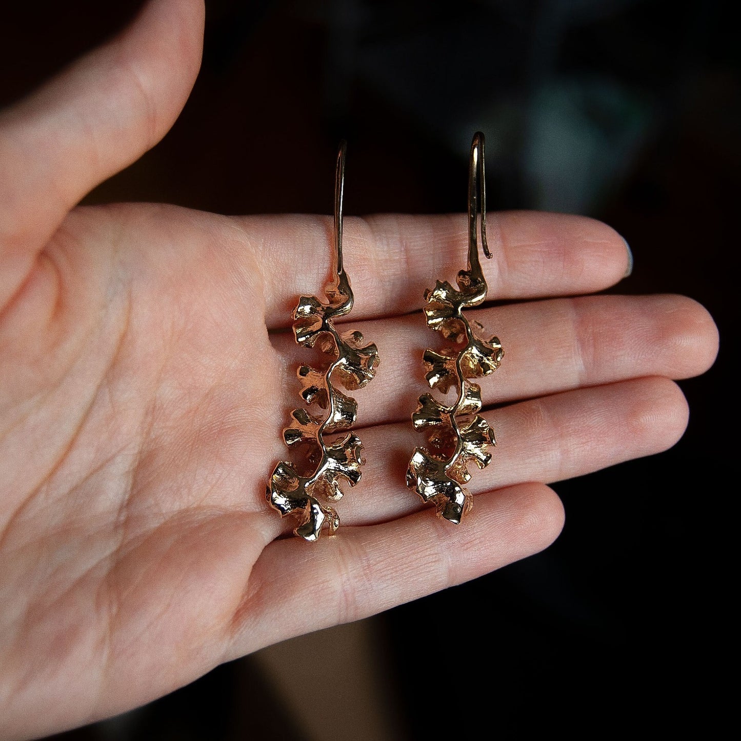 Celosia Cristata Drop earrings