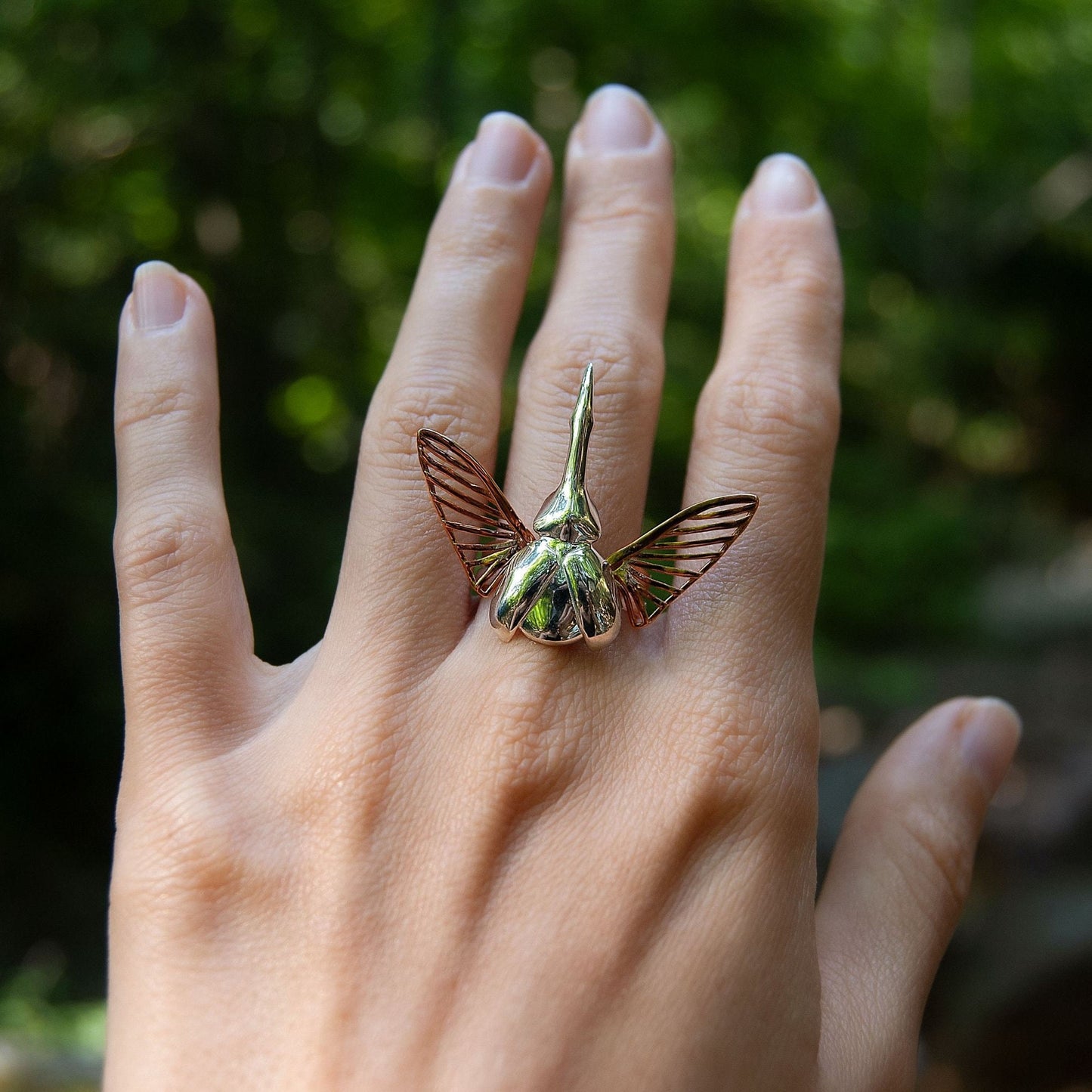 Hercules Beetle Stacking Rings