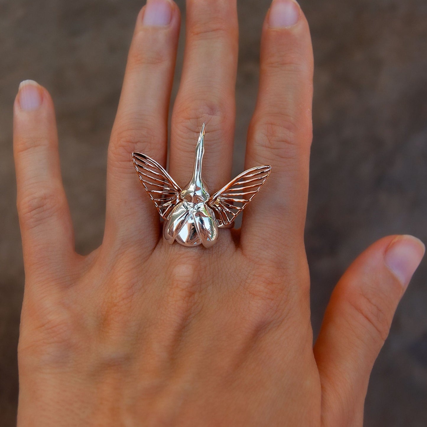 Hercules Beetle Stacking Rings