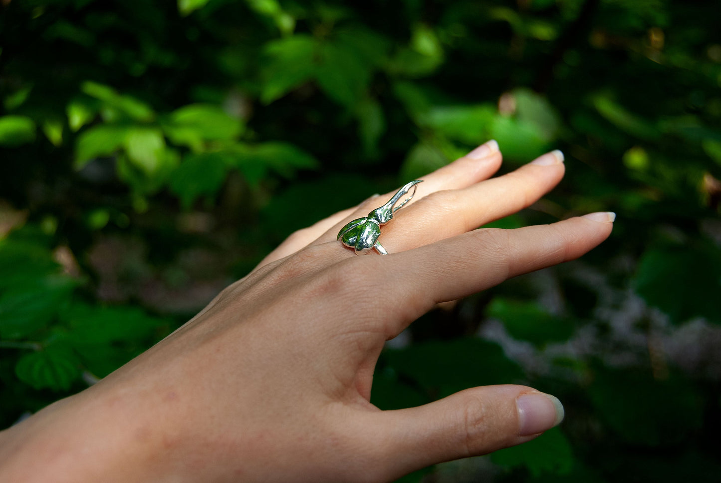 Hercules Beetle Stacking Rings